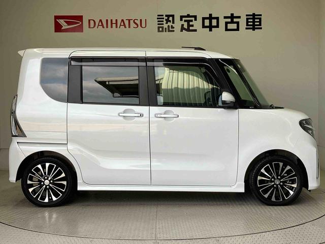タントカスタムＲＳスマートアシスト搭載　バックカメラ付き　後席両側電動スライドドア　オートエアコン　オートライト　キーフリー　アイドリングストップ　ＡＢＳ　電動ドアミラー（熊本県）の中古車
