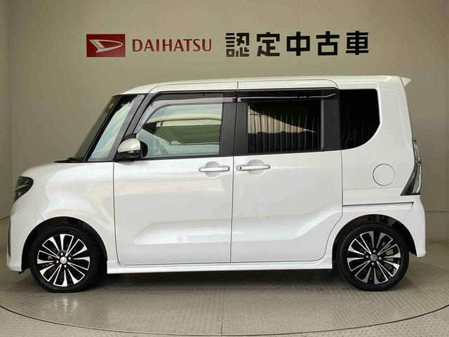 タントカスタムＲＳスマートアシスト搭載　バックカメラ付き　後席両側電動スライドドア　オートエアコン　オートライト　キーフリー　アイドリングストップ　ＡＢＳ　電動ドアミラー（熊本県）の中古車