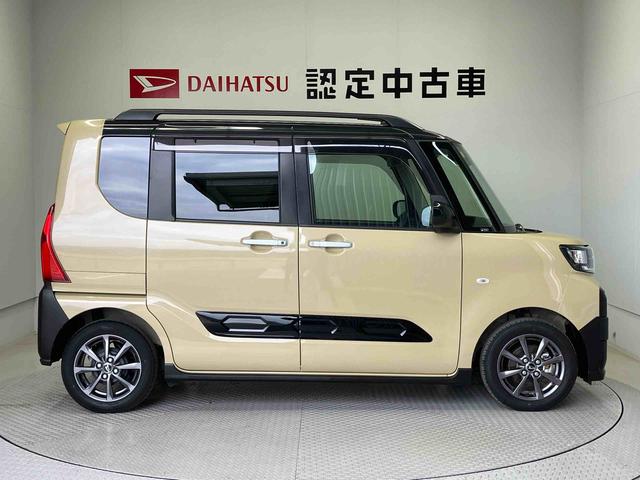 タントファンクロススマートアシスト搭載　後席両側電動スライドドア　バックカメラ付き　オートエアコン　オートライト　キーフリー　アイドリングストップ　ＡＢＳ　電動ドアミラー（熊本県）の中古車