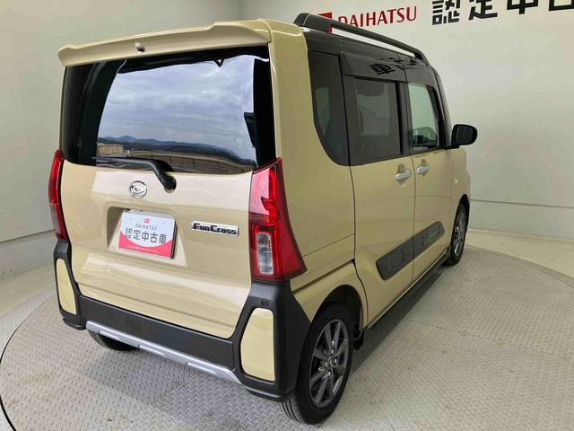 タントファンクロススマートアシスト搭載　後席両側電動スライドドア　バックカメラ付き　オートエアコン　オートライト　キーフリー　アイドリングストップ　ＡＢＳ　電動ドアミラー（熊本県）の中古車