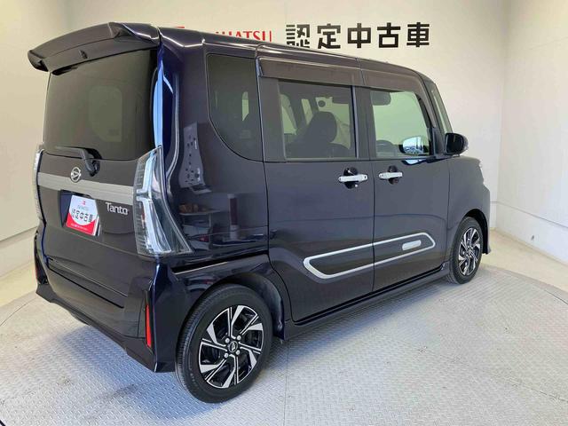 タントカスタムＸスマートアシスト搭載　パノラマモニター対応　後席両側電動スライドドア　オートエアコン　オートライト　キーフリー　アイドリングストップ　ＡＢＳ　電動ドアミラー（熊本県）の中古車