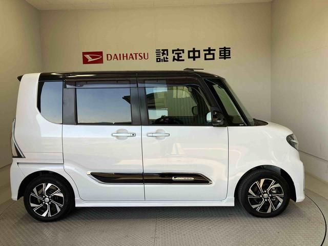 タントカスタムＸセレクションスマートアシスト搭載　パノラマモニター対応　後席両側電動スライドドア　オートエアコン　オートライト　キーフリー　アイドリングストップ　ＡＢＳ　電動ドアミラー（熊本県）の中古車