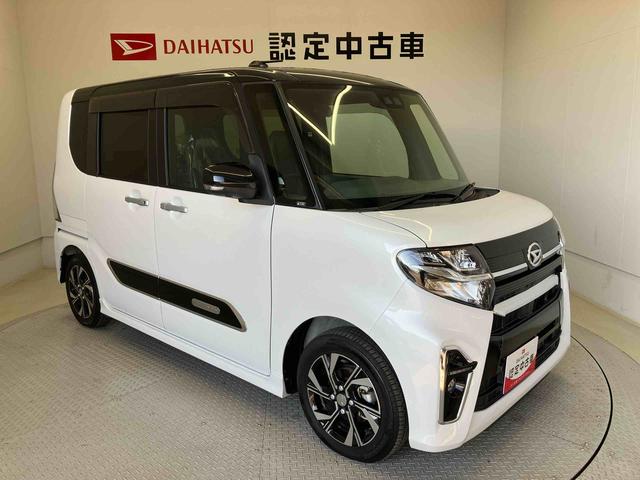 タントカスタムＸセレクションスマートアシスト搭載　パノラマモニター対応　後席両側電動スライドドア　オートエアコン　オートライト　キーフリー　アイドリングストップ　ＡＢＳ　電動ドアミラー（熊本県）の中古車