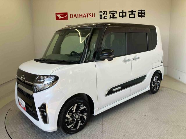 タントカスタムＸセレクションスマートアシスト搭載　パノラマモニター対応　後席両側電動スライドドア　オートエアコン　オートライト　キーフリー　アイドリングストップ　ＡＢＳ　電動ドアミラー（熊本県）の中古車