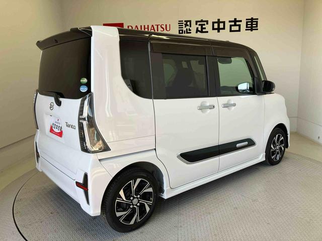 タントカスタムＸセレクションスマートアシスト搭載　パノラマモニター対応　後席両側電動スライドドア　オートエアコン　オートライト　キーフリー　アイドリングストップ　ＡＢＳ　電動ドアミラー（熊本県）の中古車