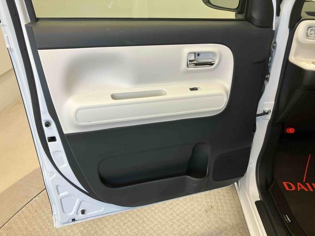 ムーヴキャンバスストライプスＧターボスマートアシスト搭載　バックカメラ付き　後席両側電動スライドドア　オートエアコン　オートライト　キーフリー　アイドリングストップ　ＡＢＳ　電動ドアミラー（熊本県）の中古車