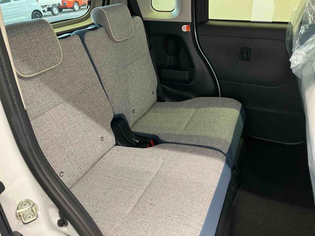 ムーヴキャンバスストライプスＧターボスマートアシスト搭載　バックカメラ付き　後席両側電動スライドドア　オートエアコン　オートライト　キーフリー　アイドリングストップ　ＡＢＳ　電動ドアミラー（熊本県）の中古車