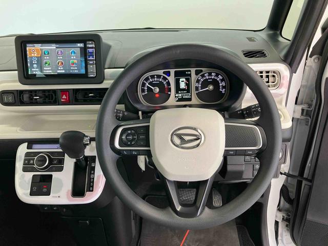 ムーヴキャンバスストライプスGスマートアシスト搭載 バックカメラ付き 後席両側電動スライドドア オートエアコン オートライト キーフリー アイドリングストップ ABS 電動ドアミラー(熊本県)の中古車