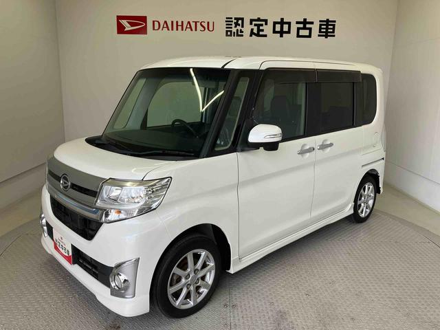 タントカスタムＸ　トップエディションＳＡスマートアシスト搭載　両側スライドドア（片側電動）　バックカメラ付き　オートエアコン　オートライト　キーフリー　アイドリングストップ（熊本県）の中古車