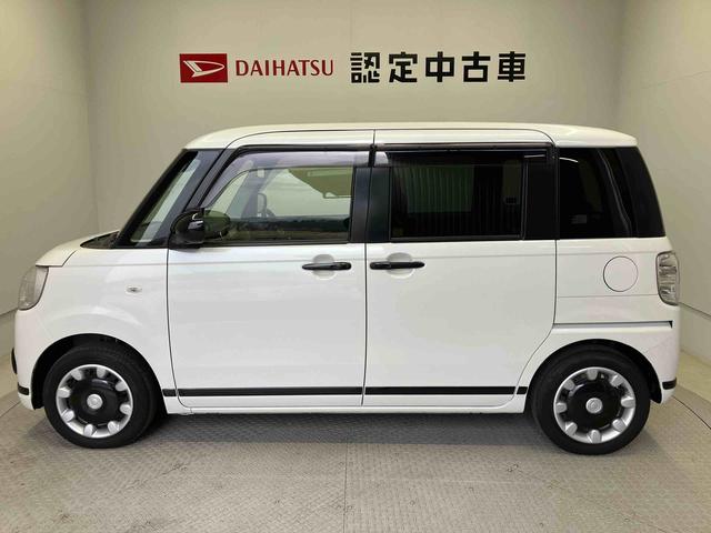 ムーヴキャンバスGブラックアクセントVS SAIIIスマートアシスト搭載 パノラマモニター対応 後席両側電動スライドドア オートエアコン オートライト キーフリー アイドリングストップ ABS 電動ドアミラー(熊本県)の中古車