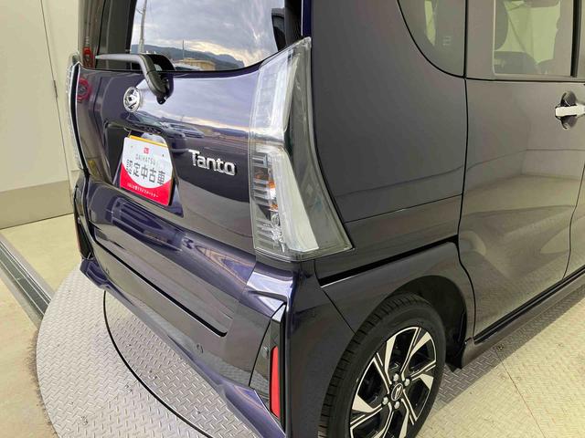 タントカスタムＸスマートアシスト搭載　バックカメラ付き　後席両側電動スライドドア　オートエアコン　オートライト　キーフリー　アイドリングストップ　ＡＢＳ　電動ドアミラー（熊本県）の中古車