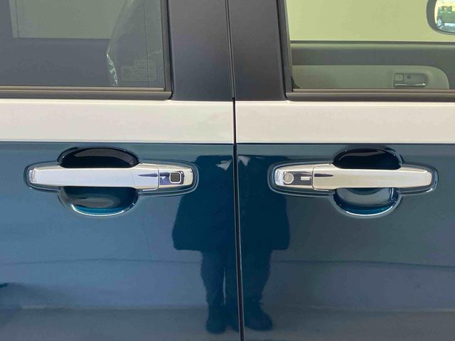 ムーヴキャンバスストライプスGスマートアシスト搭載 後席両側電動スライドドア パノラマモニター対応 オートエアコン オートライト アキーフリー アイドリングストップ ABS 電動ドアミラー(熊本県)の中古車