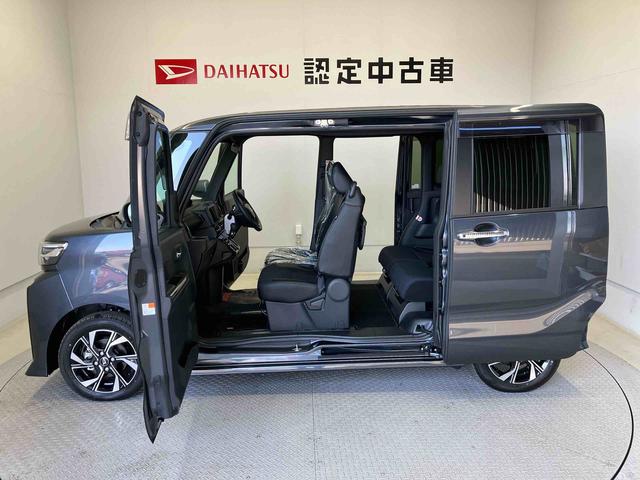 タントカスタムＸスマートアシスト搭載　バックカメラ付き　後席両側電動スライドドア　オートエアコン　オートライト　キーフリー　アイドリングストップ　ＡＢＳ　電動ドアミラー（熊本県）の中古車