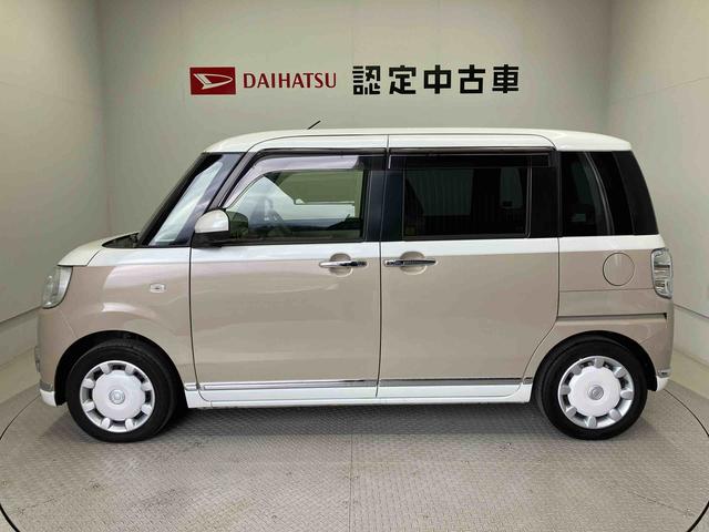 ムーヴキャンバスＧメイクアップＶＳ　ＳＡIIIスマートアシスト搭載　パノラマモニター対応　後席両側電動スライドドア　オートエアコン　オートライト　キーフリー　アイドリングストップ　ＡＢＳ　電動ドアミラー（熊本県）の中古車