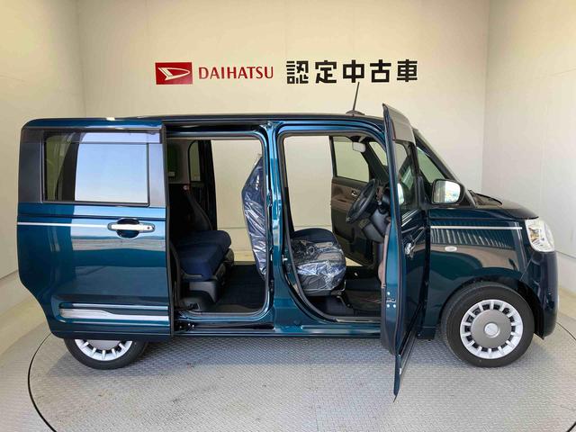 ムーヴキャンバスセオリーＧスマートアシスト搭載　バックカメラ付き　後席両側電動スライドドア　オートエアコン　オートライト　キーフリー　アイドリングストップ　ＡＢＳ　電動ドアミラー（熊本県）の中古車