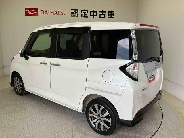 タンクカスタムＧ−Ｔスマートアシスト搭載　後席両側スライドドア（片側電動）　バックカメラ付き　オートエアコン　オートライト　キーフリー　アイドリングストップ　ＡＢＳ　電動ドアミラー（熊本県）の中古車