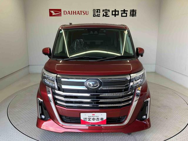 トールカスタムＧ　ターボスマートアシスト搭載　パノラマモニター対応　後席両側電動スライドドア　オートエアコン　オートライト　キーフリー　アイドリングストップ　ＡＢＳ　電動ドアミラー（熊本県）の中古車