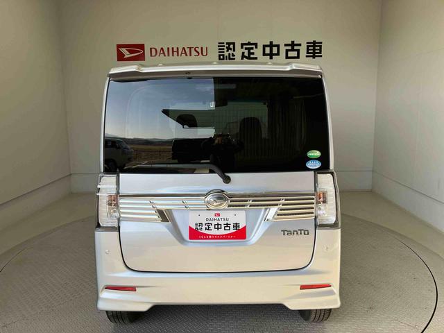 タントカスタムＲＳ　トップエディションＶＳ　ＳＡIIIスマートアシスト搭載　後席両側電動スライドドア　パノラマモニター対応　オートエアコン　オートライト　キーフリー　アイドリングストップ　ＡＢＳ　電動ドアミラー（熊本県）の中古車