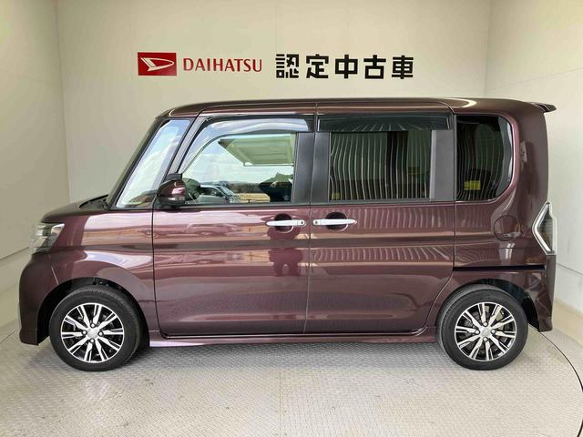 タントカスタムＸ　トップエディションリミテッドＳＡIIIスマートアシスト搭載　パノラマモニター対応　後席両側電動スライドドア　オートエアコン　オートライト　キーフリー　アイドリングストップ　ＡＢＳ　電動ドアミラー（熊本県）の中古車