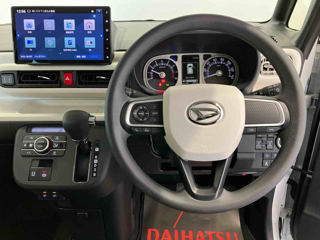 ムーヴキャンバスストライプスＧスマートアシスト搭載　バックカメラ付き　後席両側電動スライドドア　オートエアコン　オートライト　キーフリー　アイドリングストップ　ＡＢＳ　電動ドアミラー（熊本県）の中古車