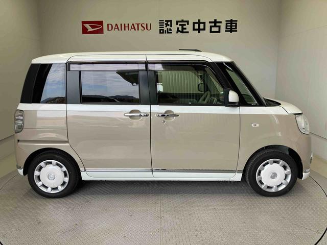 ムーヴキャンバスＧメイクアップリミテッド　ＳＡIIIスマートアシスト搭載　後席両側電動スライドドア　パノラマモニター対応　オートエアコン　オートライト　キーフリー　アイドリングストップ　ＡＢＳ　電動ドアミラー（熊本県）の中古車