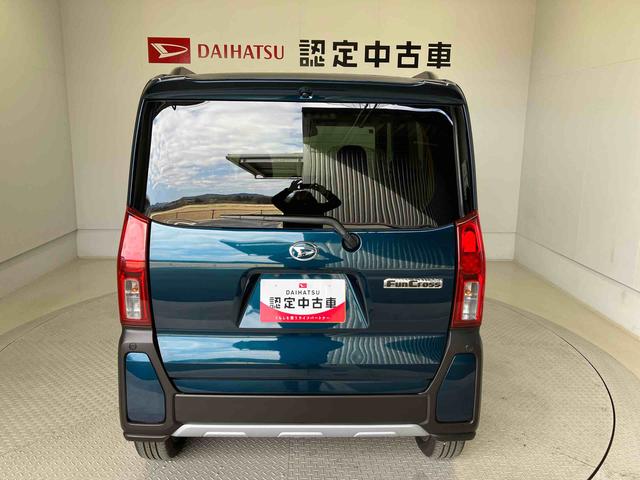 タントファンクロスターボスマートアシスト搭載　後席両側電動スライドドア　バックカメラ付き　オートエアコン　オートライト　キーフリー　アイドリングストップ　ＡＢＳ　電動ドアミラー（熊本県）の中古車