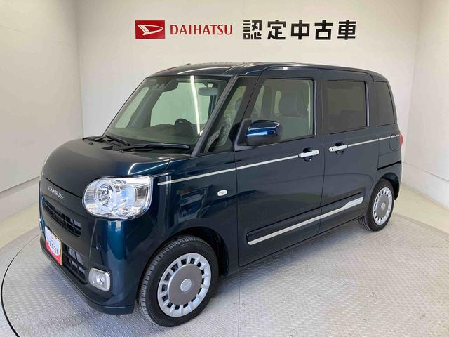 ムーヴキャンバスセオリーGスマートアシスト搭載 後席両側電動スライドドア バックカメラ付き オートエアコン オートライト キーフリー アイドリングストップ ABS 電動ドアミラー(熊本県)の中古車