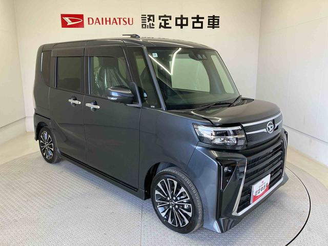 タントカスタムRSスマートアシスト搭載 後席両側電動スライドドア パノラマモニター対応 オートエアコン オートライト キーフリー アイドリングストップ ABS 電動ドアミラー(熊本県)の中古車