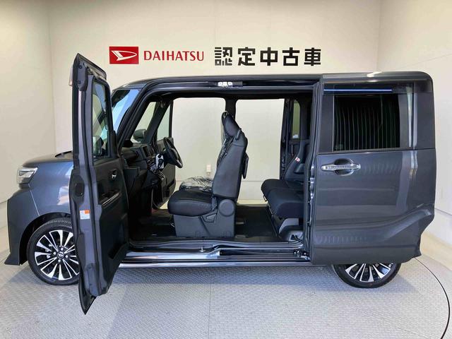 タントカスタムRSスマートアシスト搭載 後席両側電動スライドドア パノラマモニター対応 オートエアコン オートライト キーフリー アイドリングストップ ABS 電動ドアミラー(熊本県)の中古車