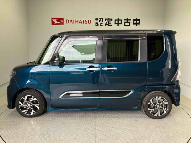 タントカスタムXセレクションスマートアシスト搭載 後席両側電動スライドドア パノラマモニター対応 オートエアコン オートライト キーフリー アイドリングストップ ABS 電動ドアミラー(熊本県)の中古車