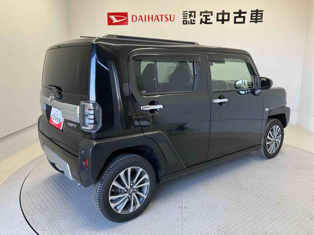 タフトGターボ クロムベンチャースマートアシスト搭載 バックカメラ付き オートエアコン オートライト キーフリー アイドリングストップ ABS 電動ドアミラー(熊本県)の中古車