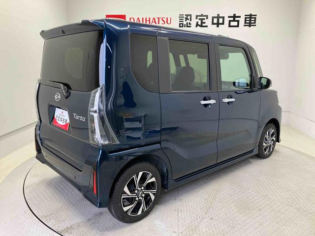 タントカスタムＸスマートアシスト搭載　後席両側電動スライドドア　バックカメラ付き　オートエアコン　オートライト　キーフリー　アイドリングストップ　ＡＢＳ　電動ドアミラー（熊本県）の中古車