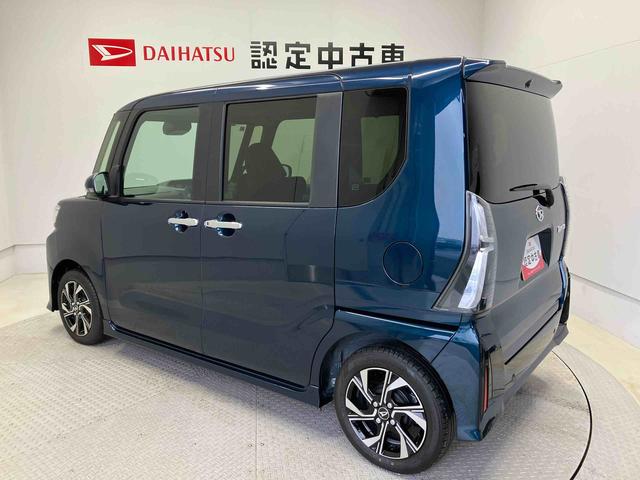 タントカスタムＸスマートアシスト搭載　後席両側電動スライドドア　バックカメラ付き　オートエアコン　オートライト　キーフリー　アイドリングストップ　ＡＢＳ　電動ドアミラー（熊本県）の中古車