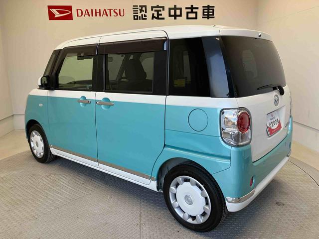 ムーヴキャンバスＧメイクアップ　ＳＡIIスマートアシスト搭載　パノラマモニター対応　後席両側電動スライドドア　オートエアコン　オートライト　キーフリー　アイドリングストップ　ＡＢＳ　電動ドアミラー（熊本県）の中古車