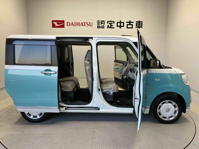 ムーヴキャンバスＧメイクアップ　ＳＡIIスマートアシスト搭載　パノラマモニター対応　後席両側電動スライドドア　オートエアコン　オートライト　キーフリー　アイドリングストップ　ＡＢＳ　電動ドアミラー（熊本県）の中古車