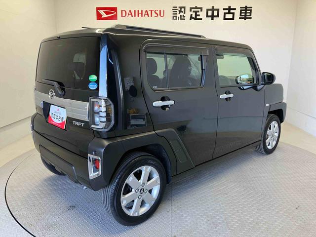 タフトＧスマートアシスト搭載　後席両側電動スライドドア　バックカメラ付き　オートエアコン　オートライト　キーフリー　アイドリングストップ　ＡＢＳ　電動ドアミラー（熊本県）の中古車