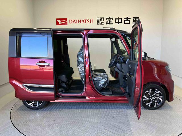 タントカスタムＸスマートアシスト搭載　バックカメラ付き　後席両側電動スライドドア　オートエアコン　オートライト　キーフリー　アイドリングストップ　ＡＢＳ　電動ドアミラー（熊本県）の中古車