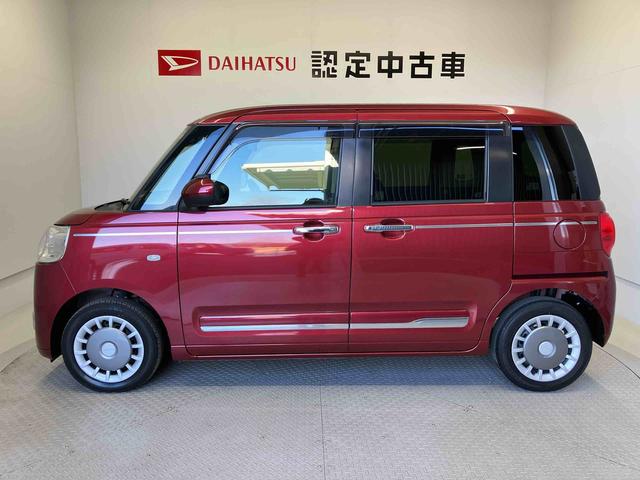 ムーヴキャンバスセオリーＧスマートアシスト搭載　後席両側電動スライドドア　バックカメラ付き　オートエアコン　オートライト　キーフリー　アイドリングストップ　ＡＢＳ　電動ドアミラー（熊本県）の中古車