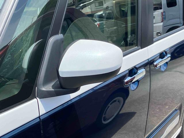 ムーヴキャンバスストライプスＧターボスマートアシスト搭載　後席両側電動スライドドア　バックカメラ付き　オートエアコン　オートライト　キーフリー　アイドリングストップ　ＡＢＳ　電動ドアミラー（熊本県）の中古車