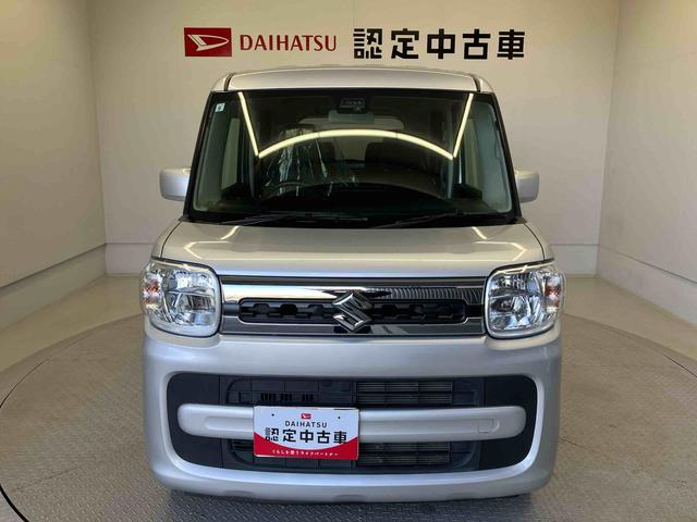 スペーシアハイブリッドX後席両側スライドドア(片側電動) バックカメラ付き オートエアコン オートライト キーフリー アイドリングストップ ABS 電動ドアミラー(熊本県)の中古車