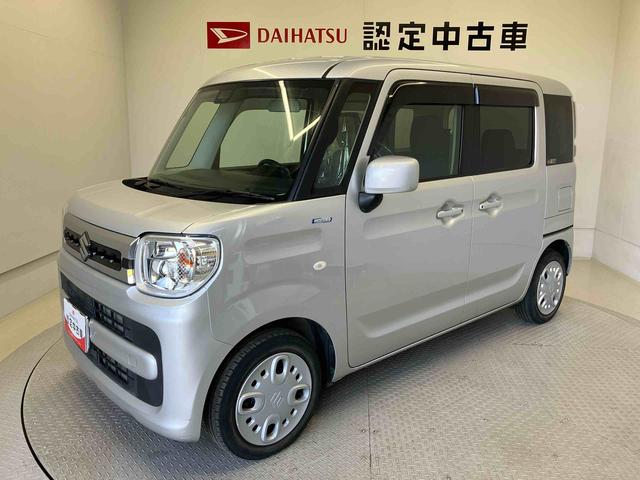 スペーシアハイブリッドX後席両側スライドドア(片側電動) バックカメラ付き オートエアコン オートライト キーフリー アイドリングストップ ABS 電動ドアミラー(熊本県)の中古車