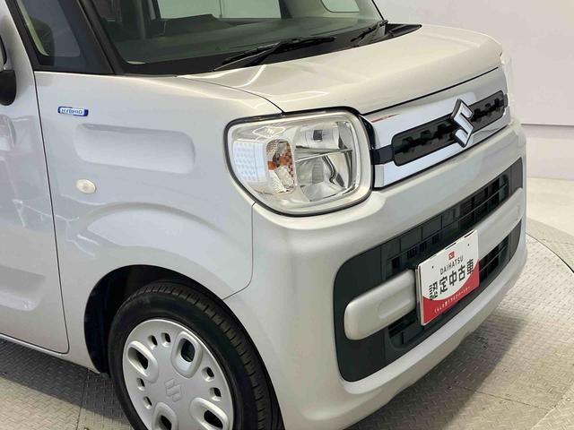 スペーシアハイブリッドX後席両側スライドドア(片側電動) バックカメラ付き オートエアコン オートライト キーフリー アイドリングストップ ABS 電動ドアミラー(熊本県)の中古車