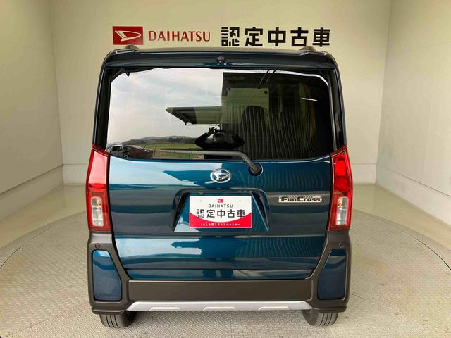 タントファンクロスターボスマートアシスト搭載　パノラマモニター対応　後席両側電動スライドドア　オートエアコン　オートライト　キーフリー　アイドリングストップ　ＡＢＳ　電動ドアミラー（熊本県）の中古車