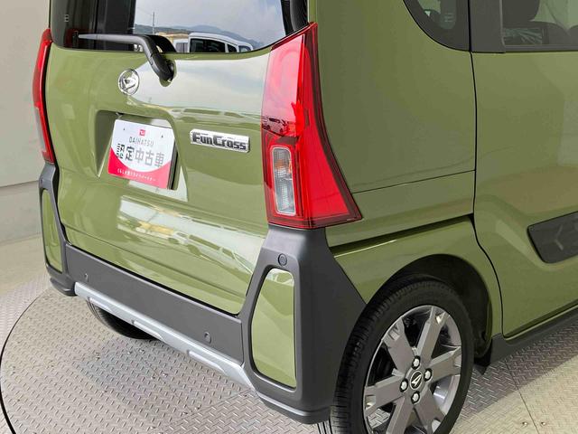 タントファンクロスターボスマートアシスト搭載　後席両側電動スライドドア　バックカメラ付き　オートエアコン　オートライト　キーフリー　アイドリングストップ　ＡＢＳ　電動ドアミラー（熊本県）の中古車