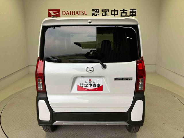 タントファンクロススマートアシスト搭載 後席両側電動スライドドア バックカメラ付き オートエアコン オートライト キーフリー アイドリングストップ ABS 電動ドアミラー(熊本県)の中古車