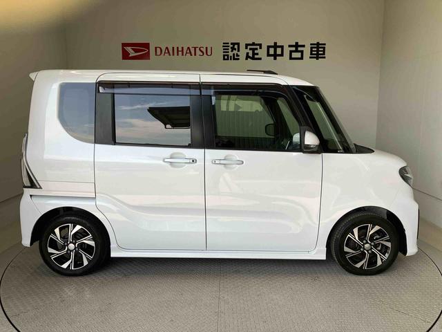 タントカスタムＸスマートアシスト搭載　後席両側電動スライドドア　バックカメラ付き　オートエアコン　オートライト　キーフリー　アイドリングストップ　ＡＢＳ　電動ドアミラー（熊本県）の中古車