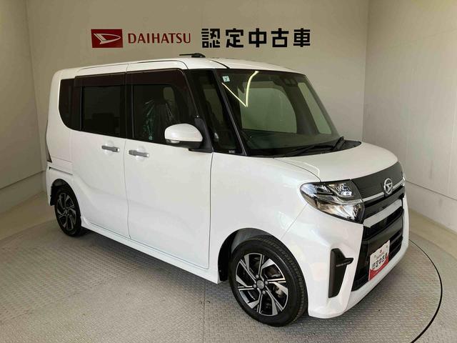 タントカスタムＸスマートアシスト搭載　後席両側電動スライドドア　バックカメラ付き　オートエアコン　オートライト　キーフリー　アイドリングストップ　ＡＢＳ　電動ドアミラー（熊本県）の中古車