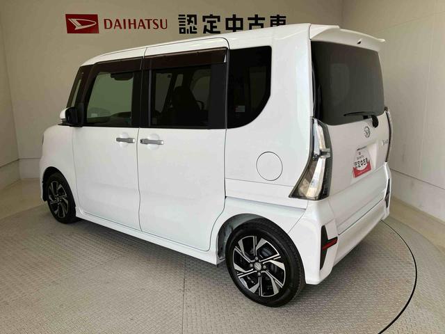 タントカスタムＸスマートアシスト搭載　後席両側電動スライドドア　バックカメラ付き　オートエアコン　オートライト　キーフリー　アイドリングストップ　ＡＢＳ　電動ドアミラー（熊本県）の中古車