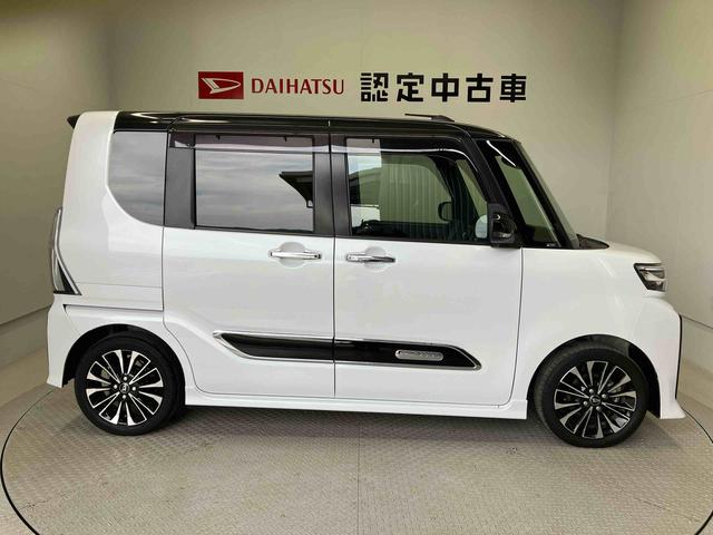 タントカスタムＲＳスマートアシスト搭載　バックカメラ付き　後席両側電動スライドドア　オートエアコン　オートライト　Ｋ−フリー　アイドリングストップ　ＡＢＳ　電動ドアミラー（熊本県）の中古車