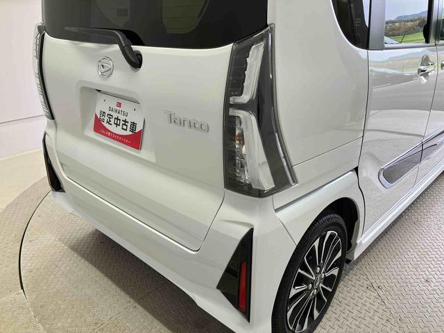 タントカスタムＲＳスマートアシスト搭載　バックカメラ付き　後席両側電動スライドドア　オートエアコン　オートライト　Ｋ−フリー　アイドリングストップ　ＡＢＳ　電動ドアミラー（熊本県）の中古車
